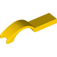 Lego auto blatníky 1x4 1/2, žlutá (4247770, 4548455, 6079002)
